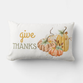 Pumpkin Herbstfall Sage Butternut Orange Brown Lendenkissen