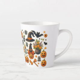 Pumpkin-Herbstlaub Herbstliche Tasse