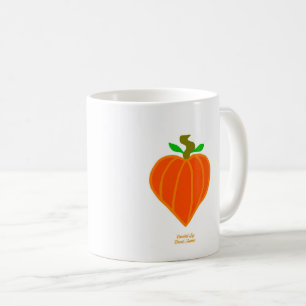 Pumpkin-Herz-Kaffee-Tasse Kaffeetasse