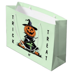 Pumpkin Hexe Große Geschenktüte