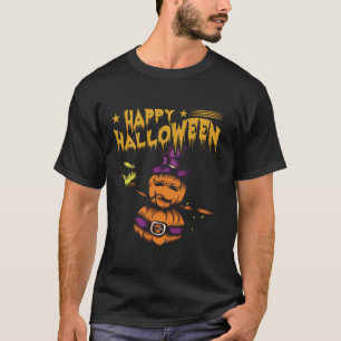 Pumpkin Hexe Zombies Candy Magic Zauber Happy Hall T-Shirt