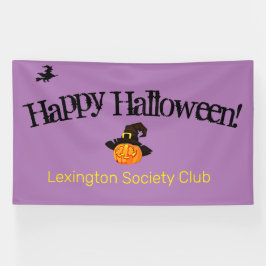 Pumpkin-Hexenbanner Banner