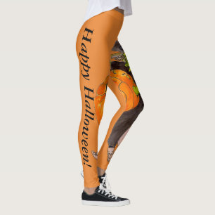 Pumpkin Hexenmeister Halloween Tanz Extravagant Be Leggings
