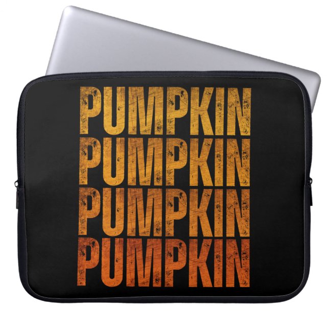 PUMPKIN HOLIDAY GIFT LAPTOPSCHUTZHÜLLE (Vorderseite)