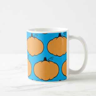 Pumpkin-Imitate Stickerei Druckmuster Kaffeetasse