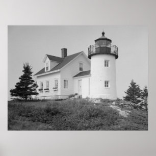Pumpkin Island Leuchtturm Poster