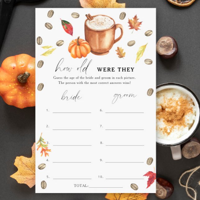 Pumpkin-Kaffee Wie alt waren sie braun (Von Creator hochgeladen)