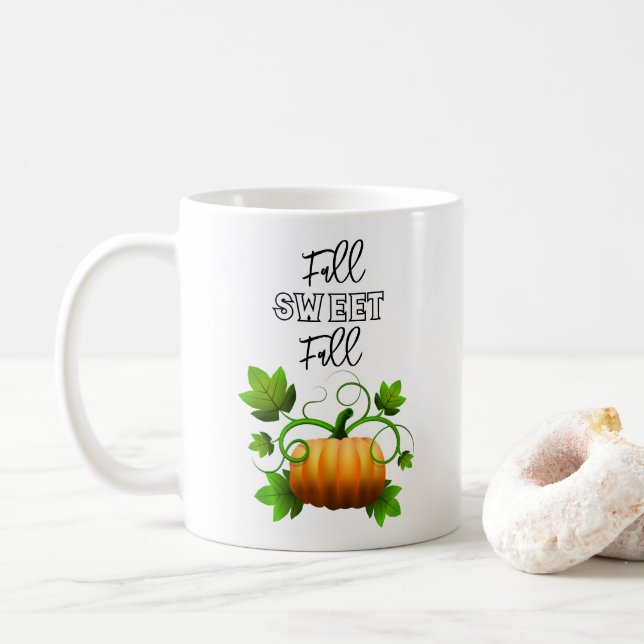 Pumpkin Kaffeetasse (Mit Donut)