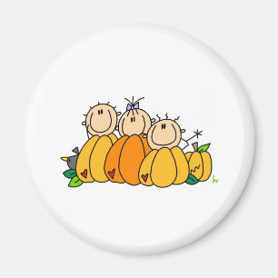 Pumpkin Kids Magnet