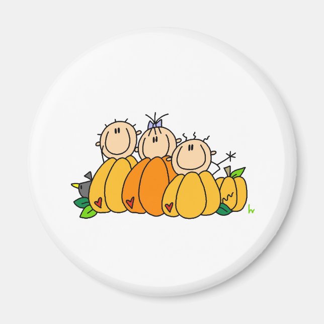 Pumpkin Kids Magnet (Vorne)