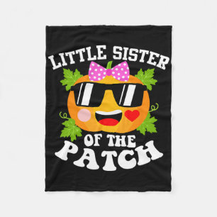 Pumpkin kleine Schwester des Patch Fun Halloween Fleecedecke