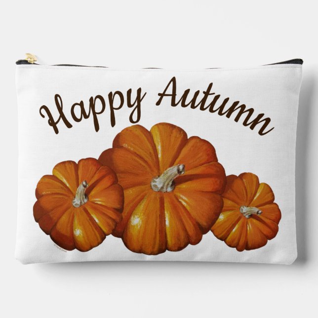 Pumpkin-Kosmetiktasche Zubehörtasche (Vorderseite)