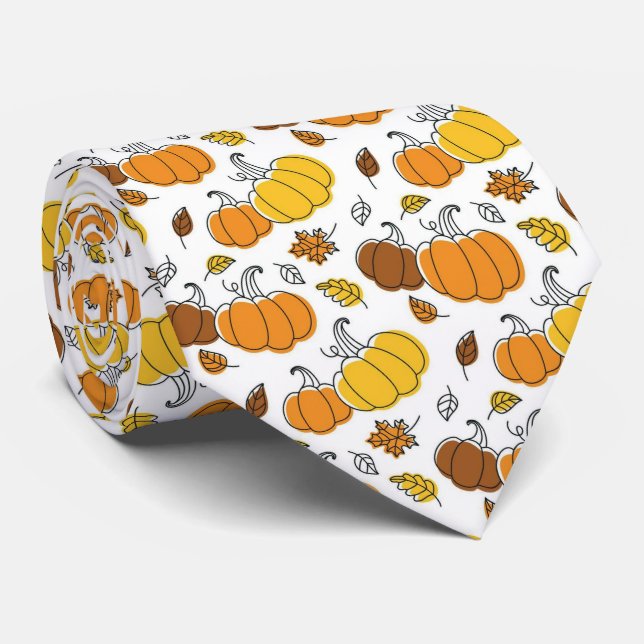 Pumpkin-Krawatte Krawatte (Gerollt)
