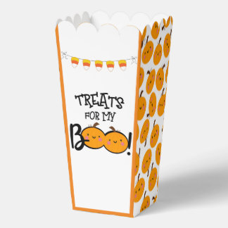 Pumpkin-Leckereien für mein BooHalloween-Popcornka Geschenkschachtel