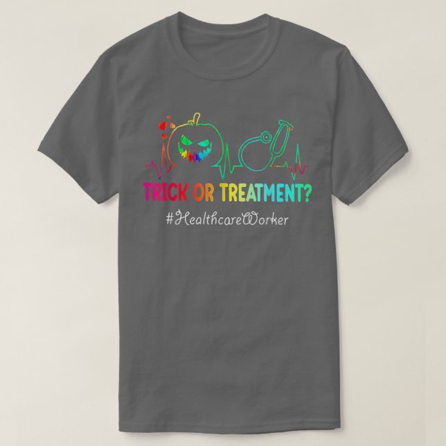 Pumpkin-Leiter der Gesundheitsversorgung T-Shirt (Design vorne)
