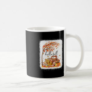 Pumpkin Leopard Hallo Fall glücklich Fall Y alle F Kaffeetasse