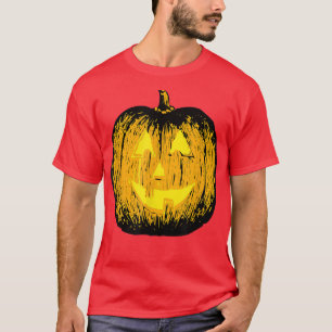 Pumpkin Lighted Kürbislaterne T-Shirt