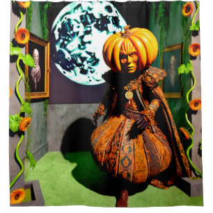 Pumpkin Man Duschvorhang