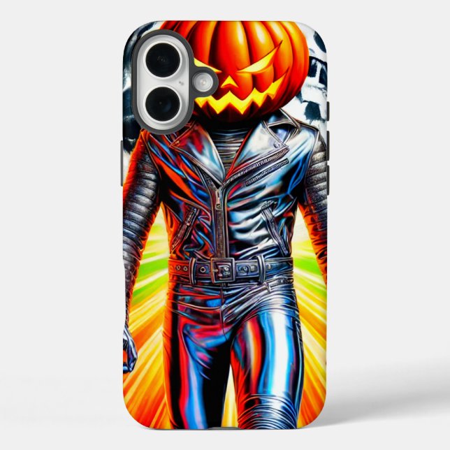 Pumpkin Man Phone Case (Rückseite)
