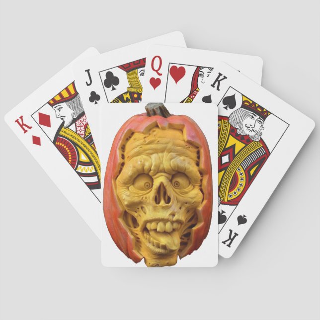 Pumpkin Man Spielkarten (Rückseite)
