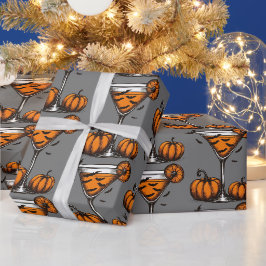 Pumpkin Martini Geschenkpapier