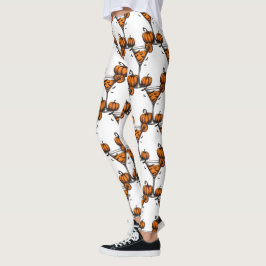 Pumpkin Martini Leggings