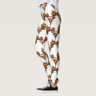 Pumpkin Martini Leggings