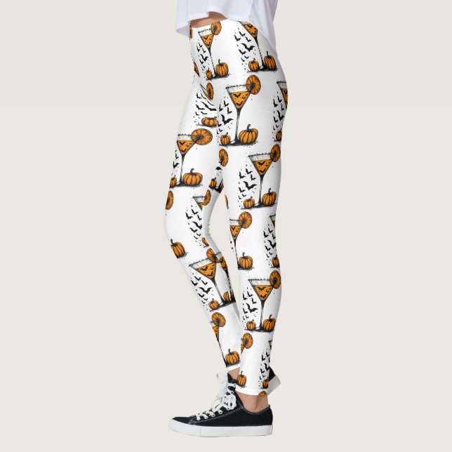 Pumpkin Martini Leggings (Links)