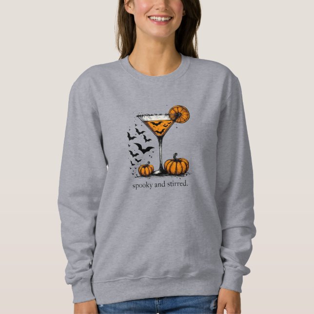 Pumpkin Martini Sweatshirt (Vorderseite)