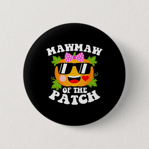Pumpkin Mawmaw vom Patch Funny Halloween Familie Button