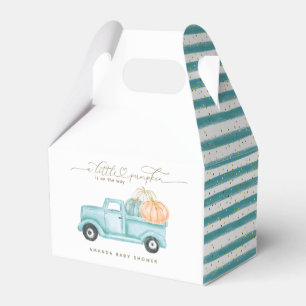 Pumpkin Minimalistisch Modern Fall Babydusche Geschenkschachtel