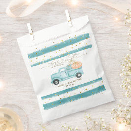 Pumpkin Minimalistisch Modern Fall Babydusche Geschenktütchen