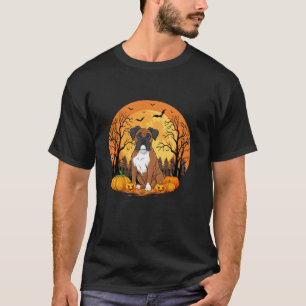 Pumpkin mit lustigem Halloween-Kostüm Boxer Dog Lo T-Shirt