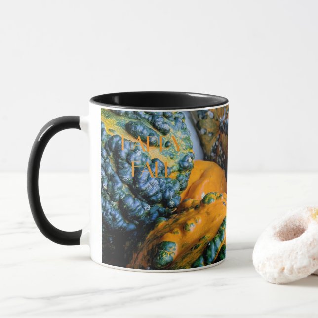 Pumpkin Mug Tasse (Mit Donut)
