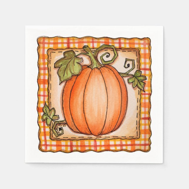 Pumpkin - Napkins Serviette (Vorderseite)