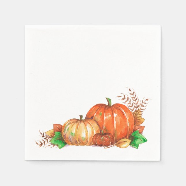 Pumpkin - Napkins Serviette (Vorderseite)