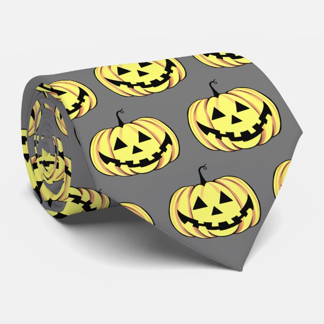 Pumpkin Neck Tie Krawatte (Gerollt)