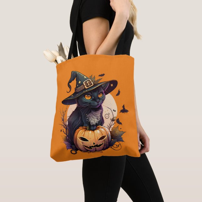 Pumpkin Orange Cat Lovers Halloween Black Cat (Von Nahem)