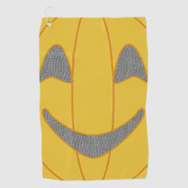 Pumpkin Orange Golf Handtuch