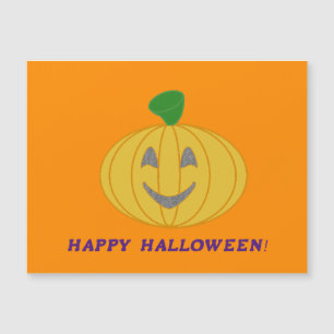 Pumpkin Orange Magnetkarte