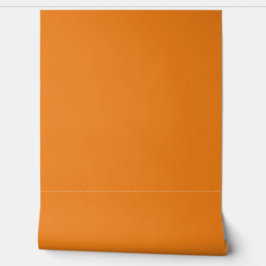 Pumpkin Orange Solid Simple Color Tapete