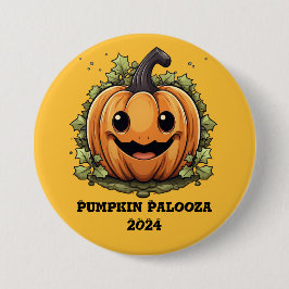 Pumpkin Palooza Party Button