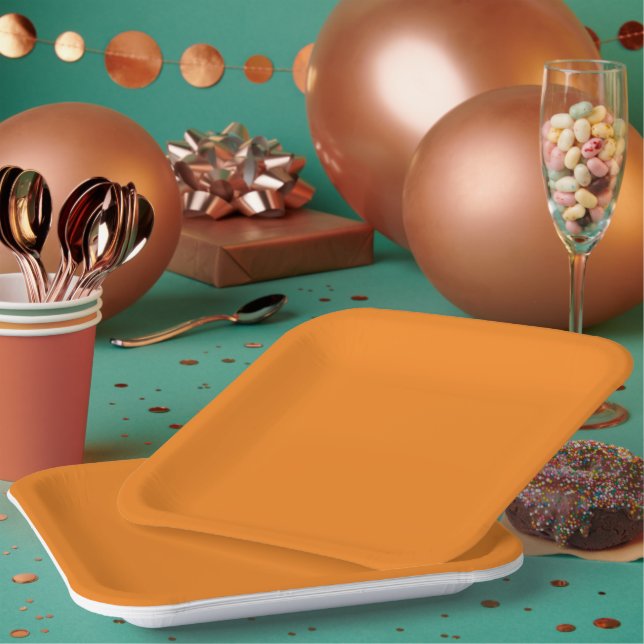 Pumpkin/Papierplatte Pappteller (Multi)