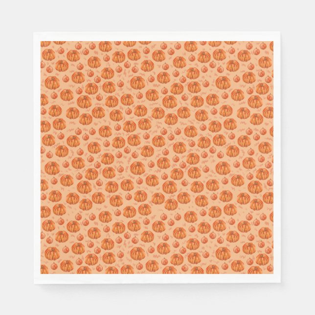 Pumpkin-Party-Servietten Serviette (Vorderseite)