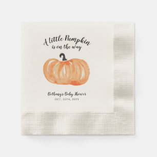 Pumpkin Patch Baby Dusche Serviette
