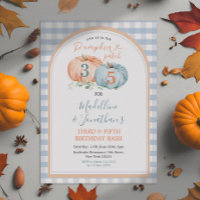 Pumpkin Patch Brother & Sister Autumn Birthday