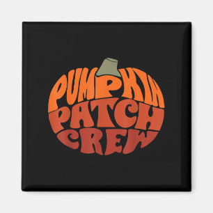 Pumpkin Patch Crew Funny Pumpkin Patch Squad Danke Magnet