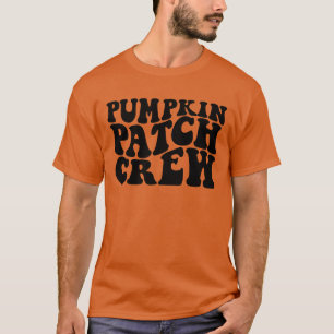 Pumpkin Patch Crew Halloween Pumpkin Patch T-Shirt