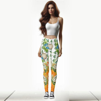 Pumpkin Patch Festival Fall Color Foliage Grüne Leggings