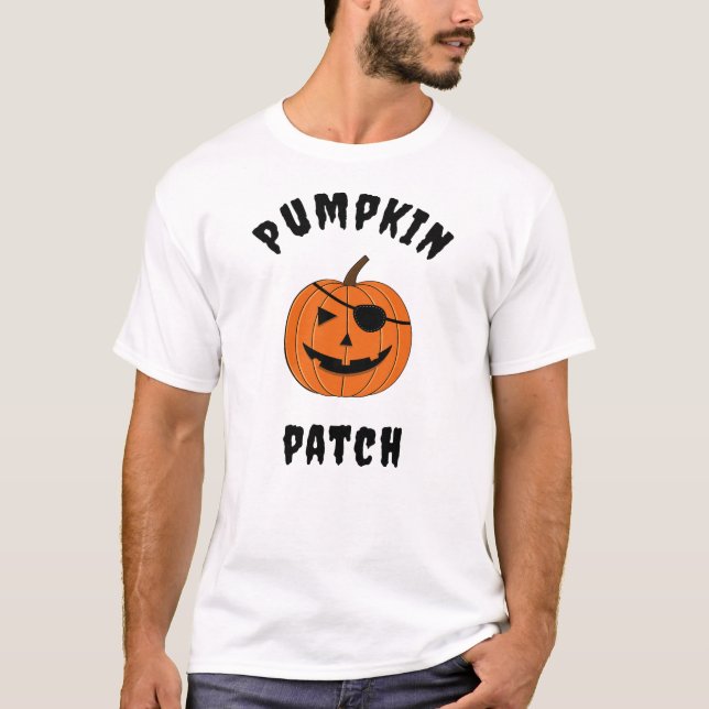 "Pumpkin Patch" Funny T-Shirt (Vorderseite)